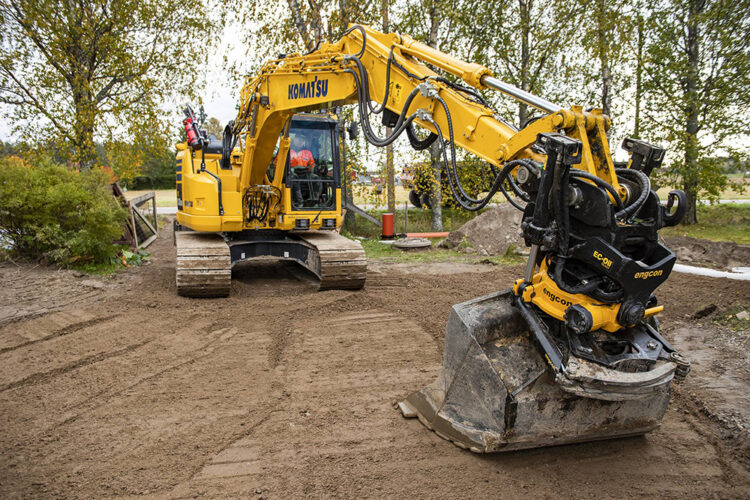 Smart technology with Komatsu