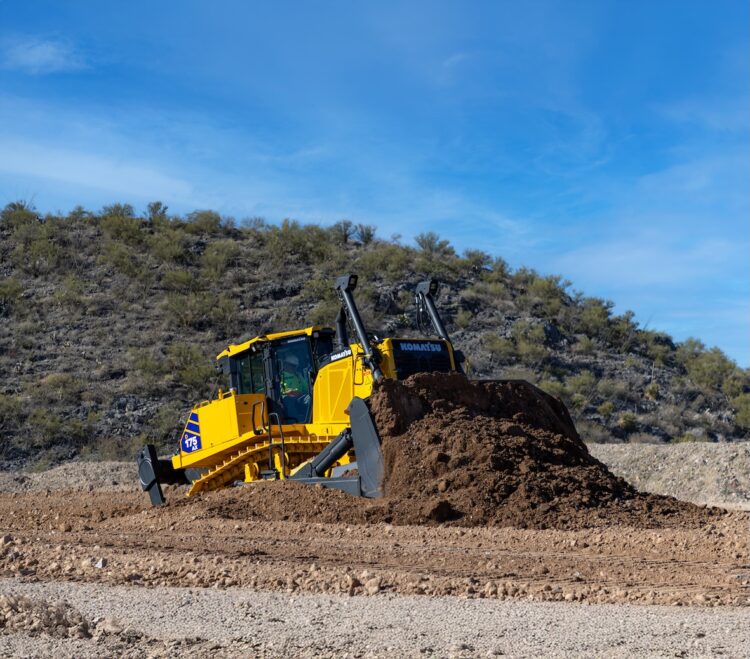 The two new dozers from Komatsu, the D175AX-10 and D61EX(i)/PX(i)-25, share features that will be available on other new generation machines as they become available