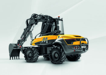 Mecalac has launched the 12-series range of wheeled excavator loaders, comprising the 12MSX, 12MTX and 12MRX models