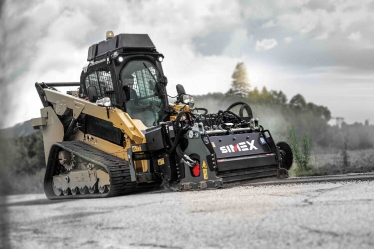 the new attachment from Simex offers speedy road repairs while providing finely ground material suitable for recycling into asphalt