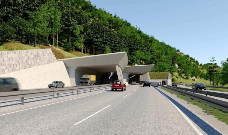 The new Auerberg Tunnel in South Germany will improve transport in the area once complete