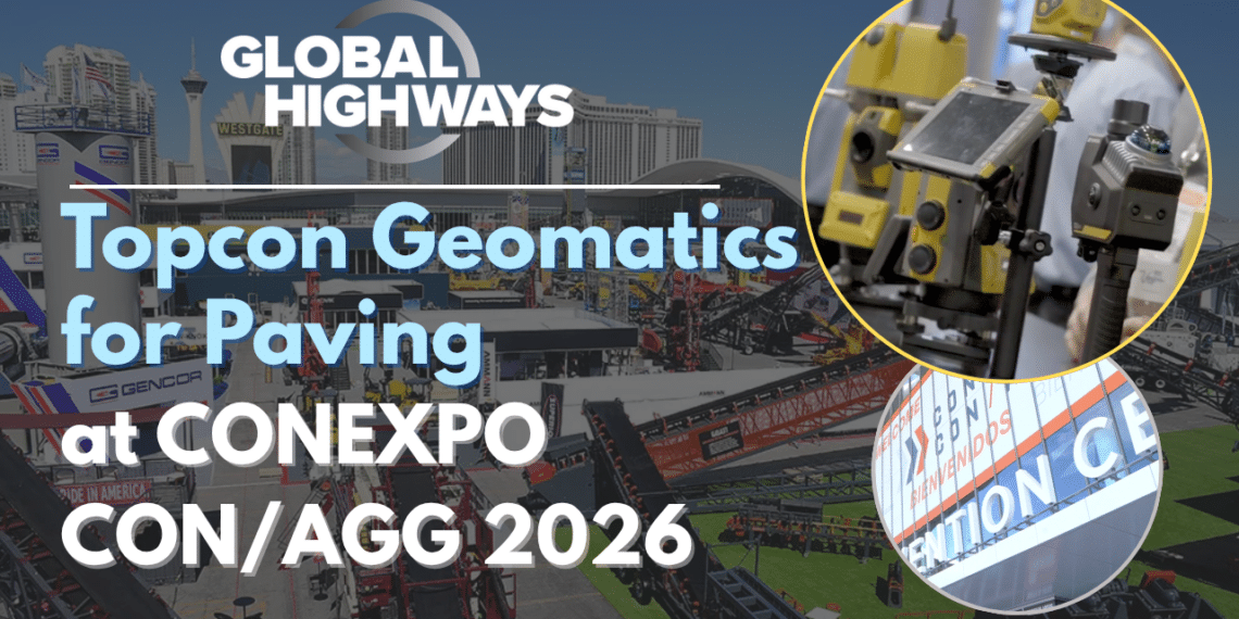 Topcon Geomatics for Paving at CONEXPO-CON/AGG 2026