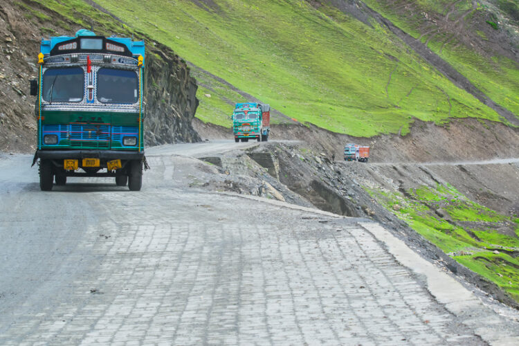 A new road tunnel is being built at extreme altitude in India to replace the treacherous Zojila Pass – (imageRudra Narayan Mitra/Dreamstime.com)