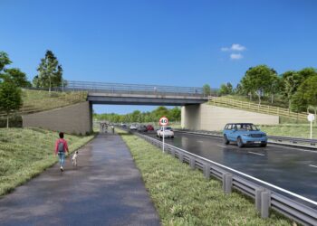 Costain will build a key link road in Norfolk (image: Costain)