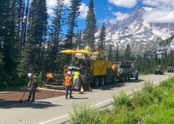 Sustainable road upgrades using technology from VSS are key for a US National Park