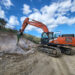The 50tonne class Hitachi ZX490-7 excavator bought by KSV Kies- und Sand-Vertrieb Biberach in Germany is said to be proving its worth - (image: Hitachi)