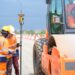 The use of technology from Topcon is helping make road construction more efficient for a key project in Ghana - (image: Topcon)